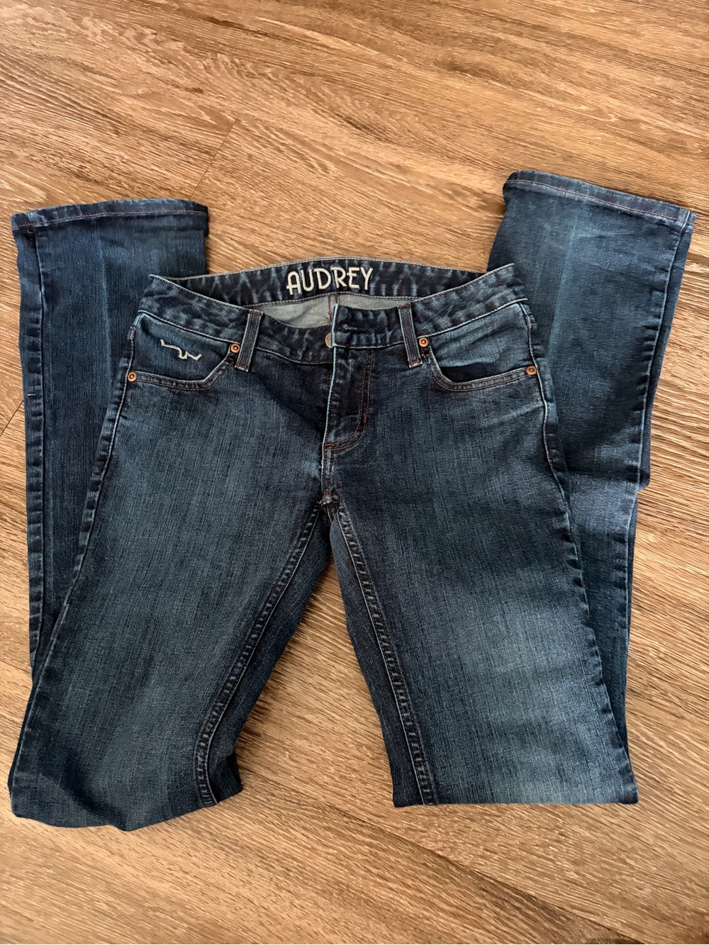 Kimes Ranch Audrey Dark Blue Boot Cut Jeans 2/36
